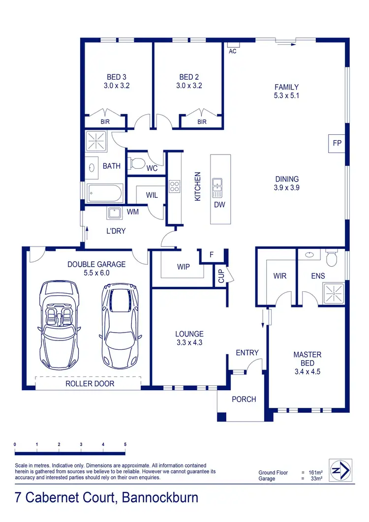 Floorplan of Homely house listing, 7 Cabernet Court, Bannockburn VIC 3331