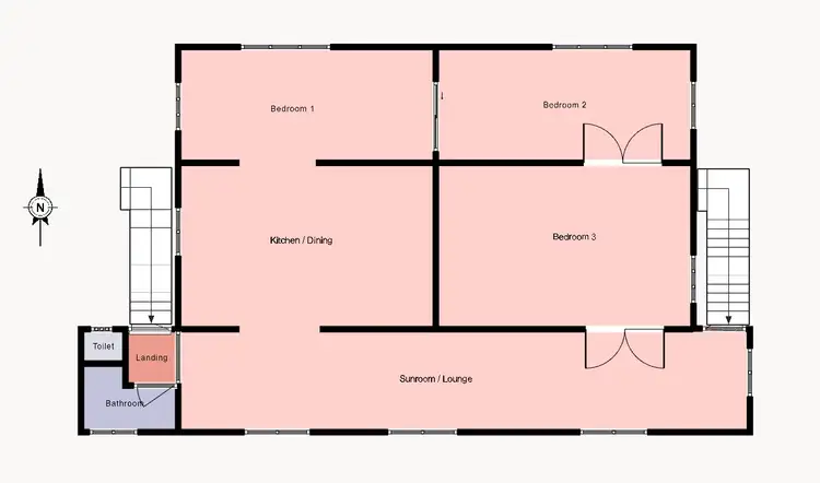 Floorplan of Homely house listing, 77 Tippett Street, Gulliver QLD 4812