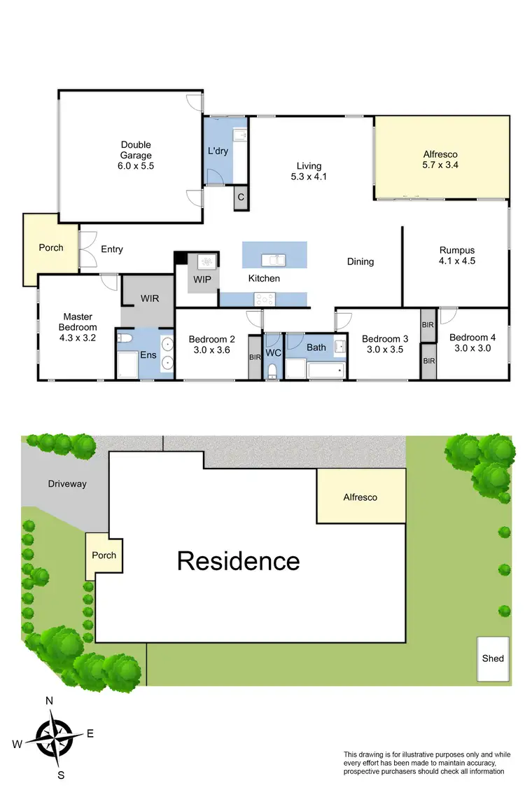 Floorplan of Homely house listing, 9 Atherton way, Cranbourne West VIC 3977