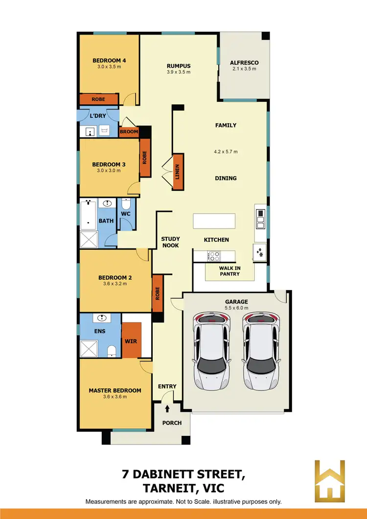 Floorplan of Homely house listing, 7 Dabinett Street, Tarneit VIC 3029
