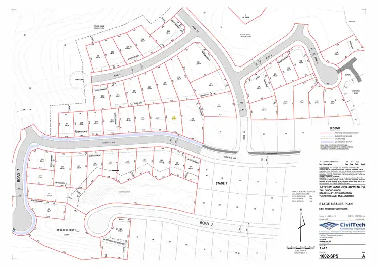 Floorplan of Homely land listing, LOT 214 Tuckeroo Avenue, Mullumbimby NSW 2482