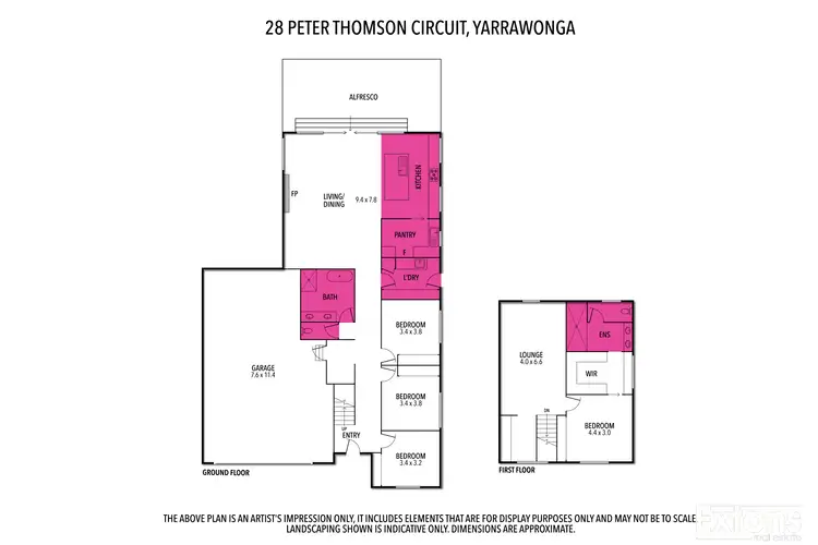 Floorplan of Homely house listing, 28 Peter Thomson Circuit, Yarrawonga VIC 3730