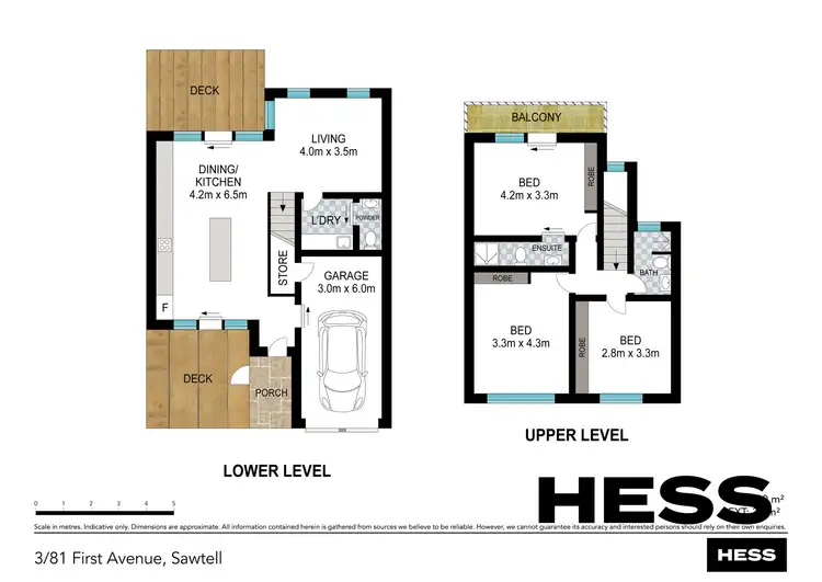 Floorplan of Homely townhouse listing, 3/81 First Avenue, Sawtell NSW 2452