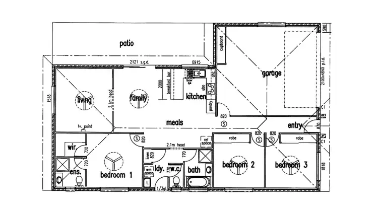 Floorplan of Homely house listing, 15 Bonavista Way, Eli Waters QLD 4655