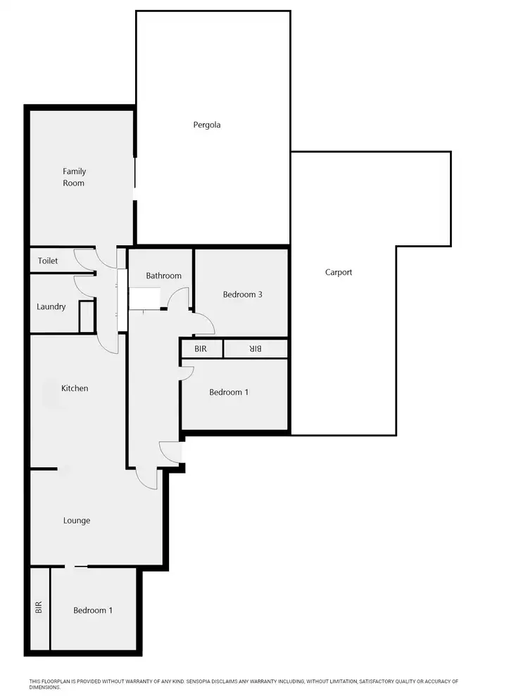 Floorplan of Homely house listing, 19 Milbourne Street, Warracknabeal VIC 3393