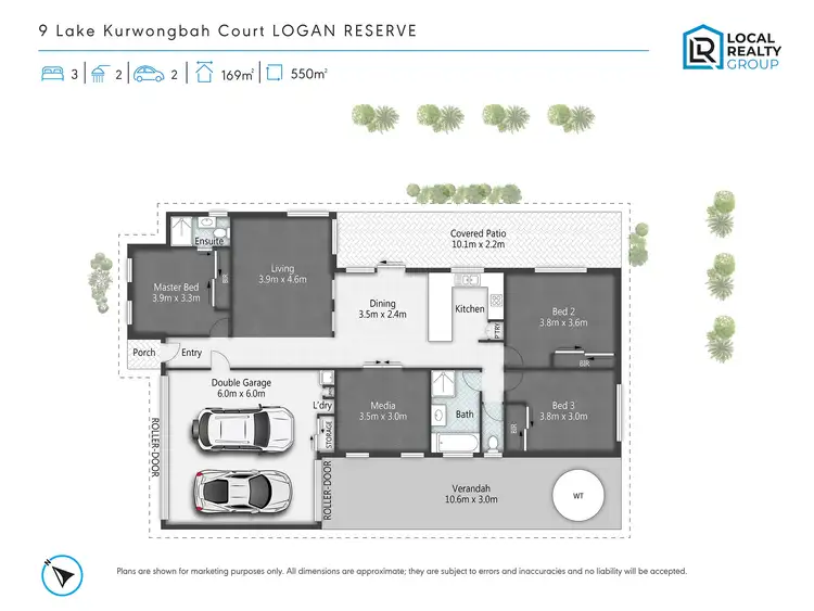 Floorplan of Homely house listing, 9 Lake Kurwongbah Court, Logan Reserve QLD 4133