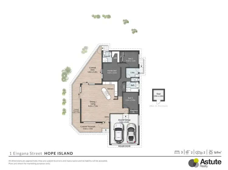 Floorplan of Homely house listing, 1 Eingana Street, Hope Island QLD 4212