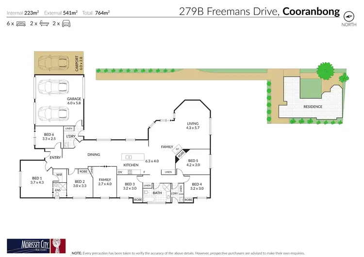 Floorplan of Homely house listing, 279B Freemans Drive, Cooranbong NSW 2265
