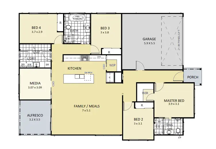 Floorplan of Homely house listing, 24 Cross Street, Tahmoor NSW 2573