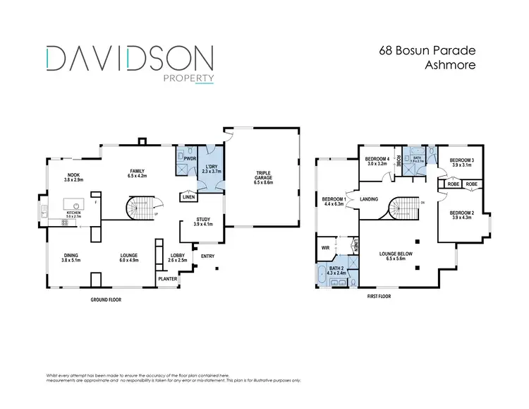 Floorplan of Homely house listing, 68 Bosun Parade, Ashmore QLD 4214