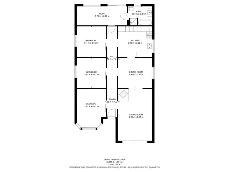 Floorplan of Homely house listing, 162-164 Burt, Boulder WA 6432