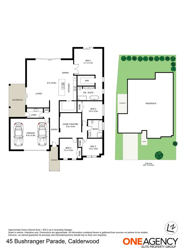 Floorplan of Homely house listing, 45 Bushranger Parade, Calderwood NSW 2527