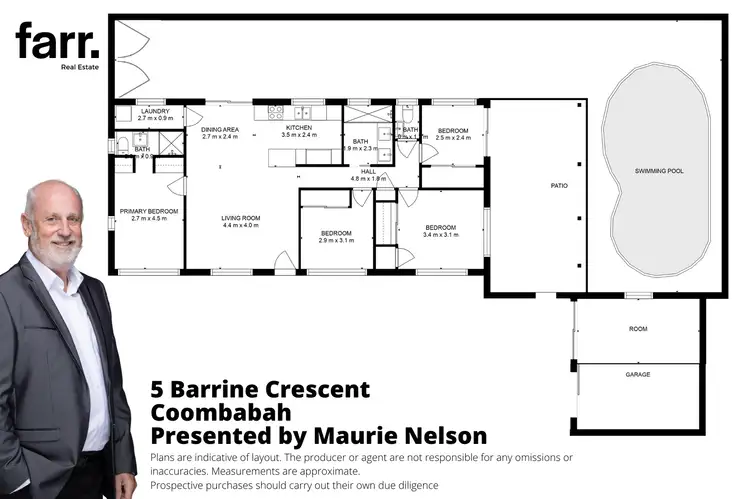 Floorplan of Homely house listing, 5 Barrine Crescent, Coombabah QLD 4216