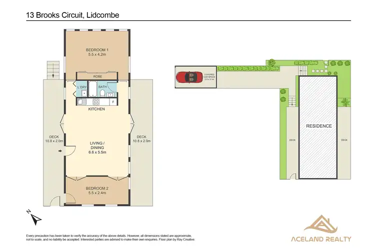 Floorplan of Homely villa listing, 13 Brooks Circuit, Lidcombe NSW 2141