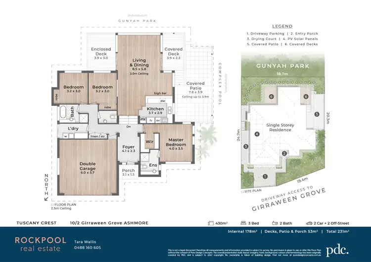 Floorplan of Homely house listing, 10/2 Girraween Grove, Ashmore QLD 4214