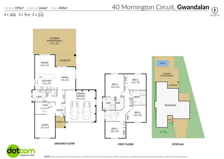 Floorplan of Homely house listing, 40 Mornington Circuit, Gwandalan NSW 2259