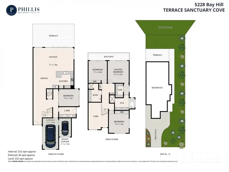 Floorplan of Homely house listing, 5228 Bay Hill Terrace, Sanctuary Cove QLD 4212