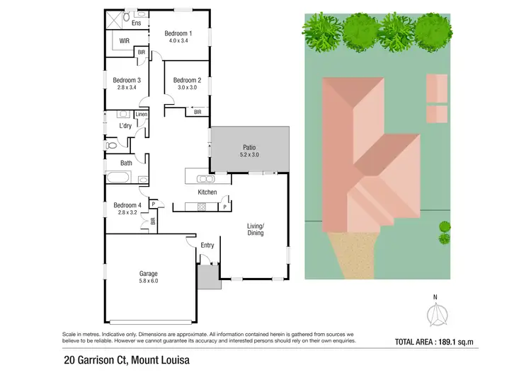 Floorplan of Homely house listing, 20 Garrison Court, Mount Louisa QLD 4814