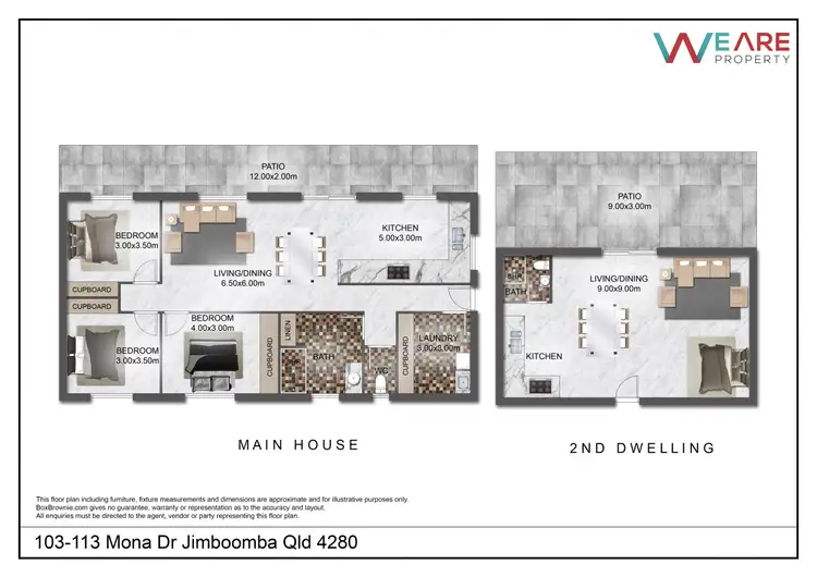 Floorplan of Homely house listing, 103-113 Mona Drive, Jimboomba QLD 4280