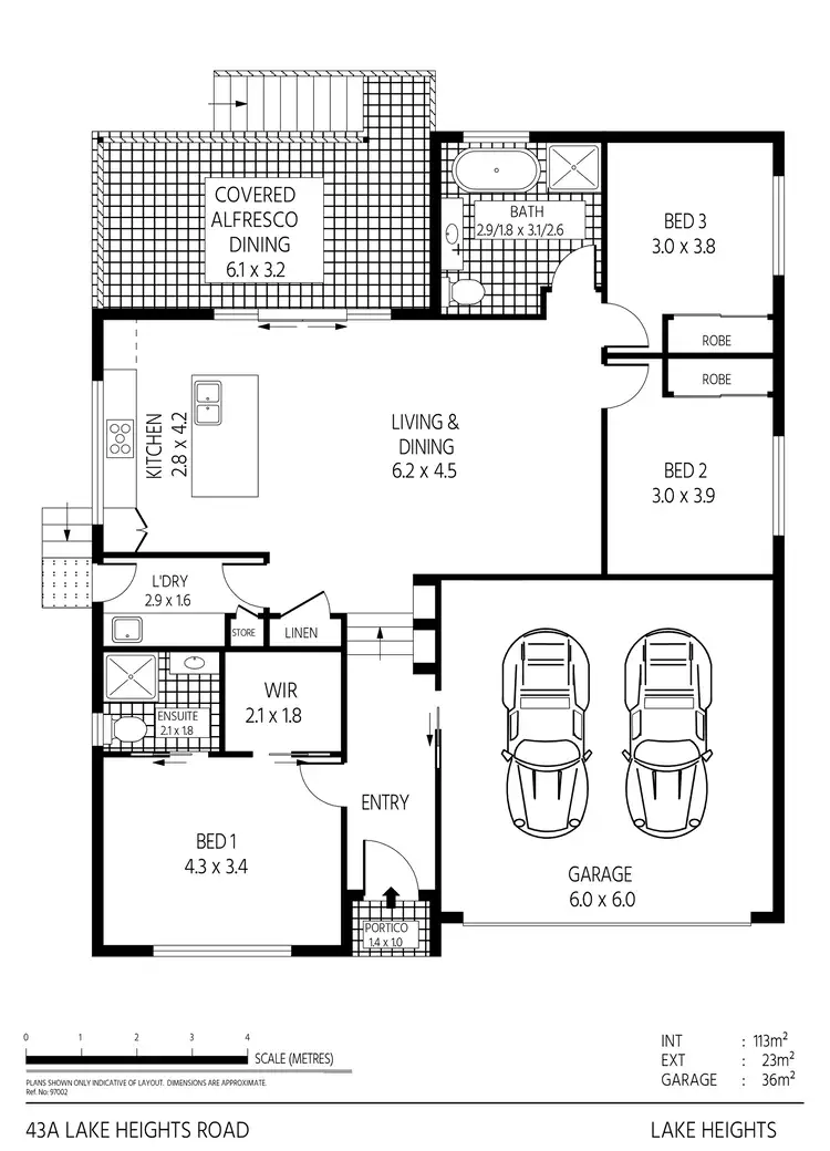 Floorplan of Homely house listing, 43A Lake Heights Road, Lake Heights NSW 2502