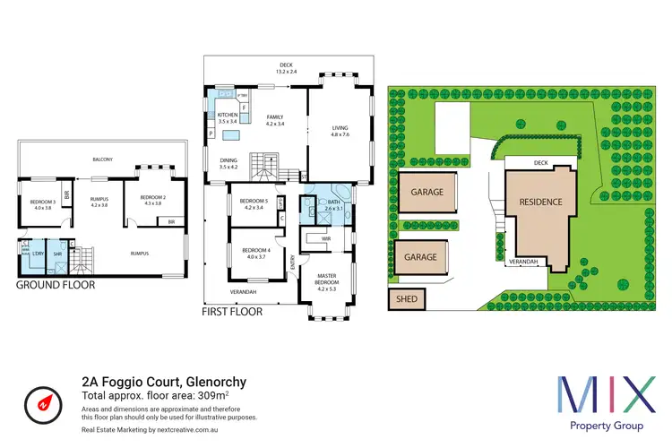 Floorplan of Homely house listing, 2A Foggio Court, Glenorchy TAS 7010