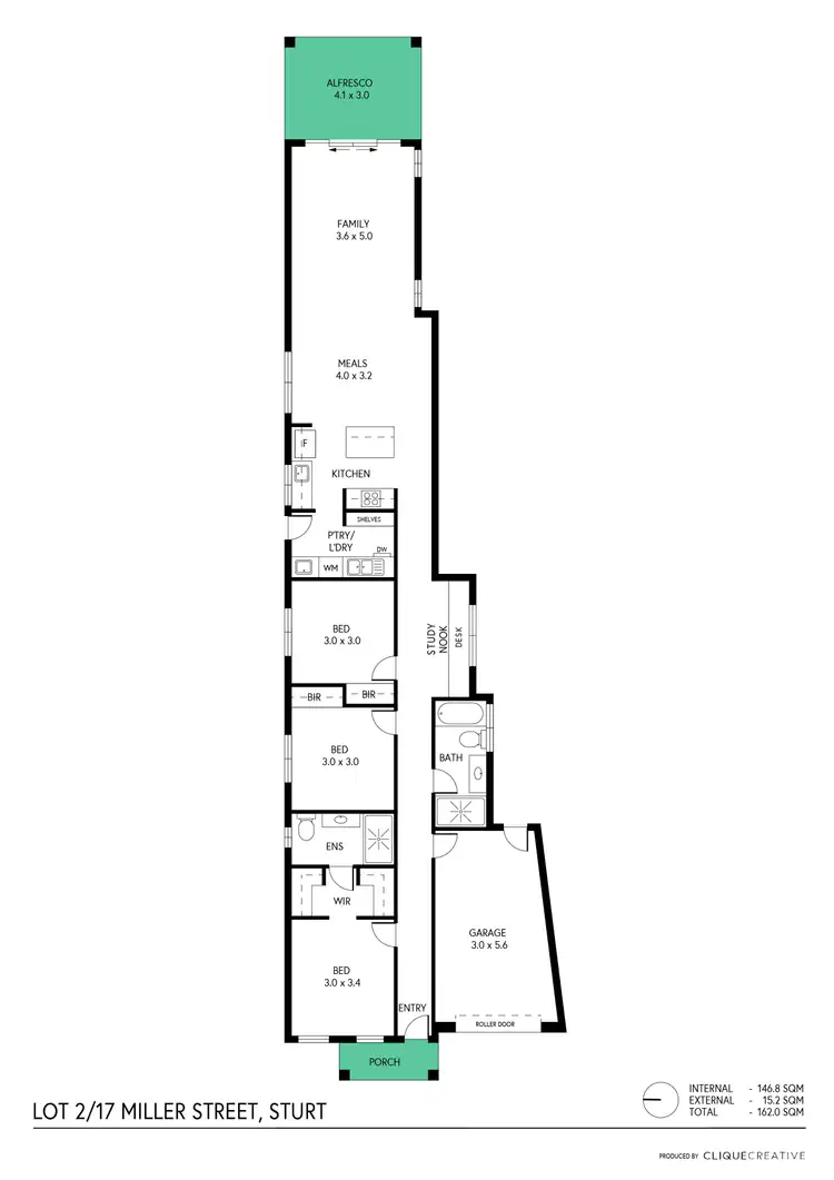 Floorplan of Homely land listing, Lot 1753, 17 Miller Street, Sturt SA 5047