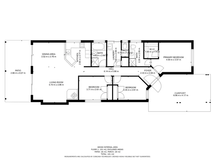 Floorplan of Homely house listing, 10 Walter Street, Boulder WA 6432