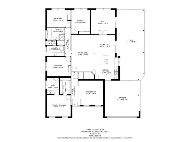Floorplan of Homely house listing, 28 Tindals Crescent, Hannans WA 6430
