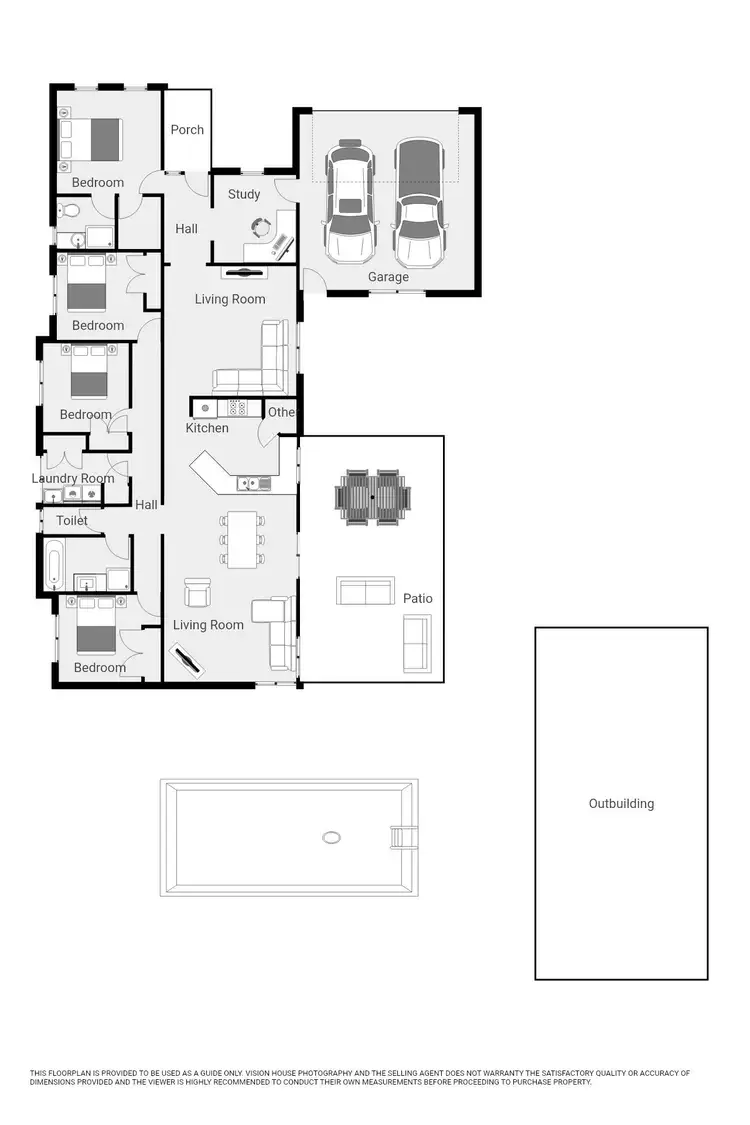 Floorplan of Homely house listing, 59 Belleview Drive, Irymple VIC 3498