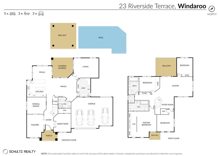 Floorplan of Homely house listing, 23 Riverside Terrace, Windaroo QLD 4207