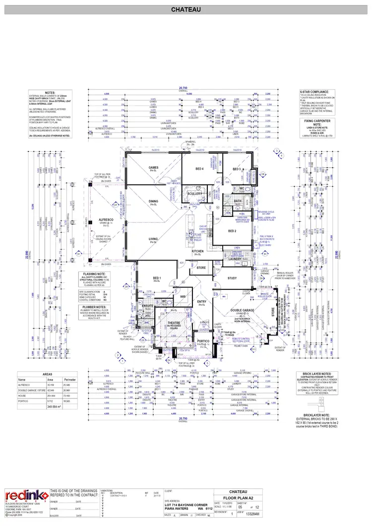 Floorplan of Homely house listing, 23 Lee-Steere Crescent, Piara Waters WA 6112