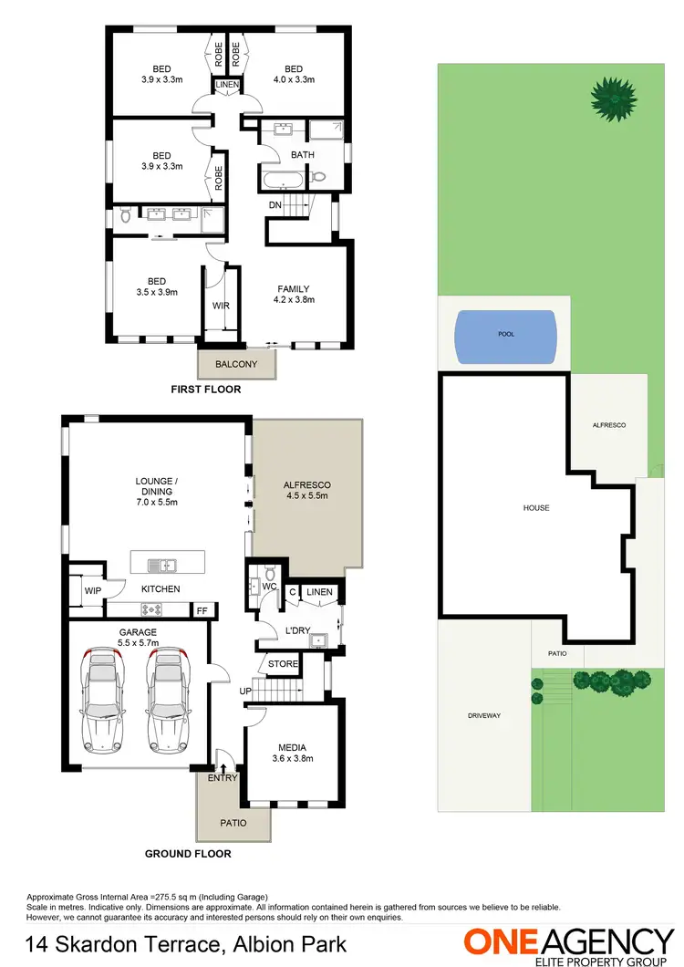Floorplan of Homely house listing, 14 Skardon Terrace, Albion Park NSW 2527
