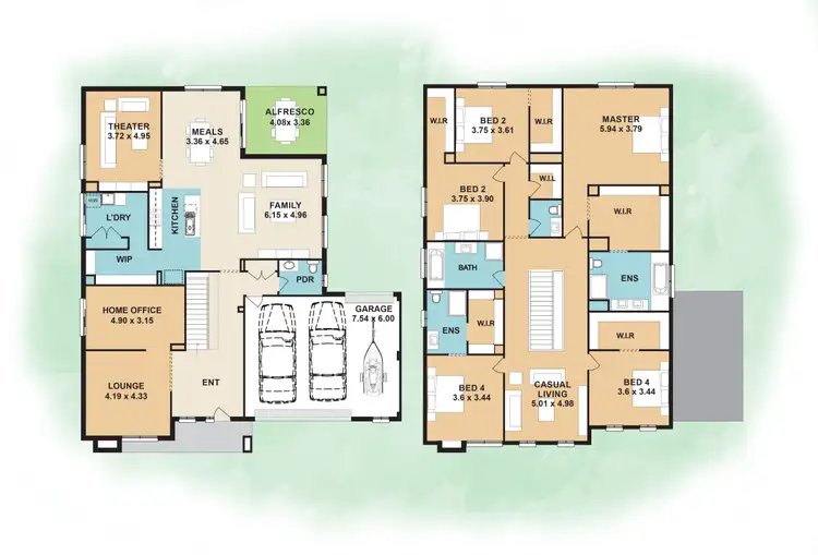Floorplan of Homely house listing, 8 Madisons Avenue, Diggers Rest VIC 3427