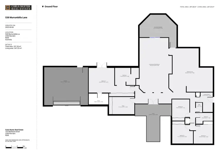 Floorplan of Homely rural property listing, 538 Murrumbilla Lane, Narrabri NSW 2390