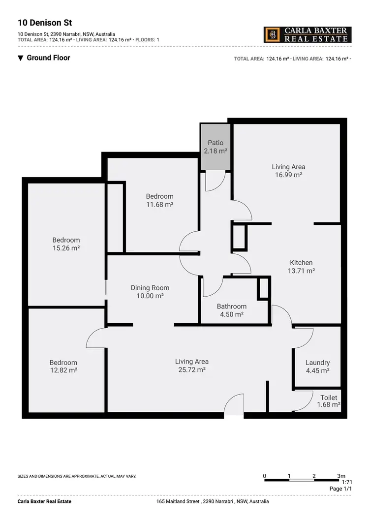 Floorplan of Homely house listing, 10 Denison Street, Narrabri NSW 2390