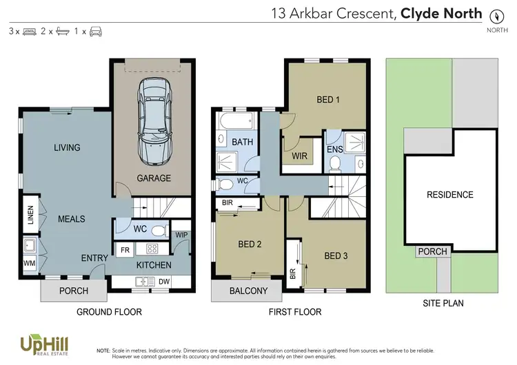 Floorplan of Homely house listing, 13 Arkbar Crescent, Clyde North VIC 3978