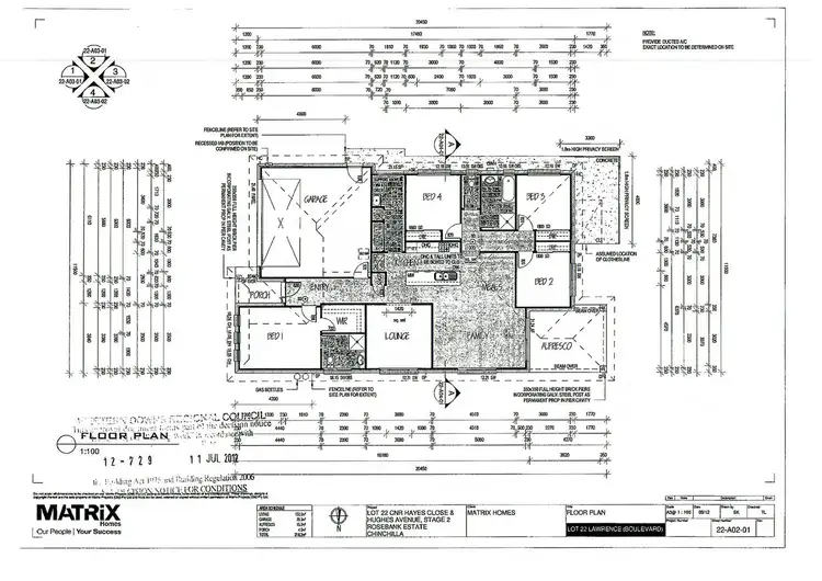 Floorplan of Homely house listing, 1 Hayes Close, Chinchilla QLD 4413