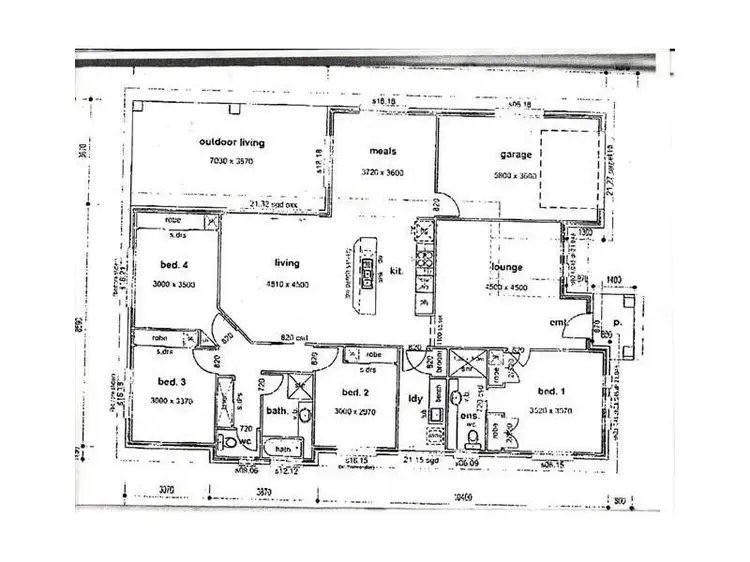 Floorplan of Homely house listing, 5 McKenzie Street, Chinchilla QLD 4413
