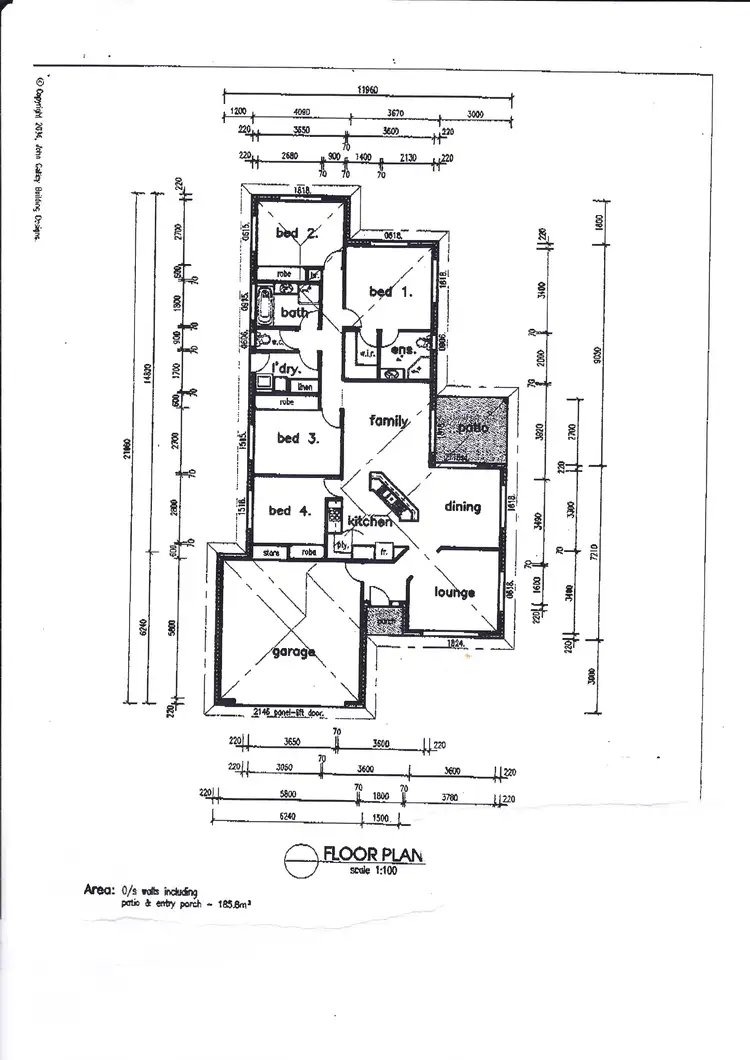 Floorplan of Homely house listing, 11 Campbell Street, Chinchilla QLD 4413