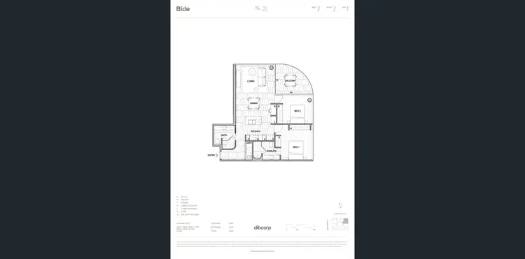 Floorplan of Homely apartment listing, Address available on request