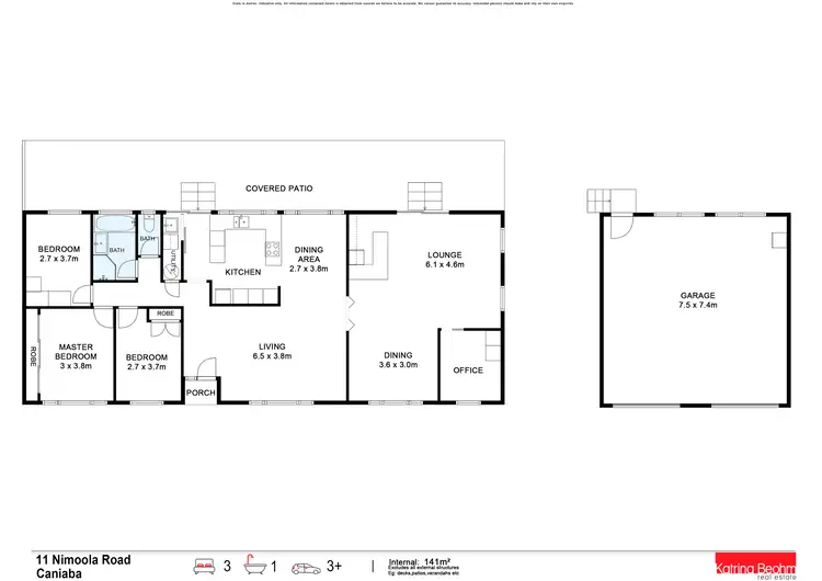 Floorplan of Homely house listing, 11 Nimoola Road, Caniaba NSW 2480