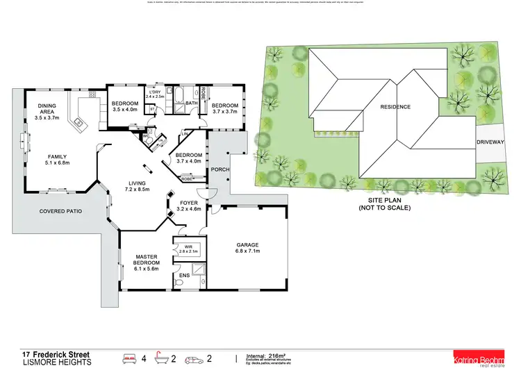 Floorplan of Homely house listing, 17 Frederick Street, Lismore Heights NSW 2480