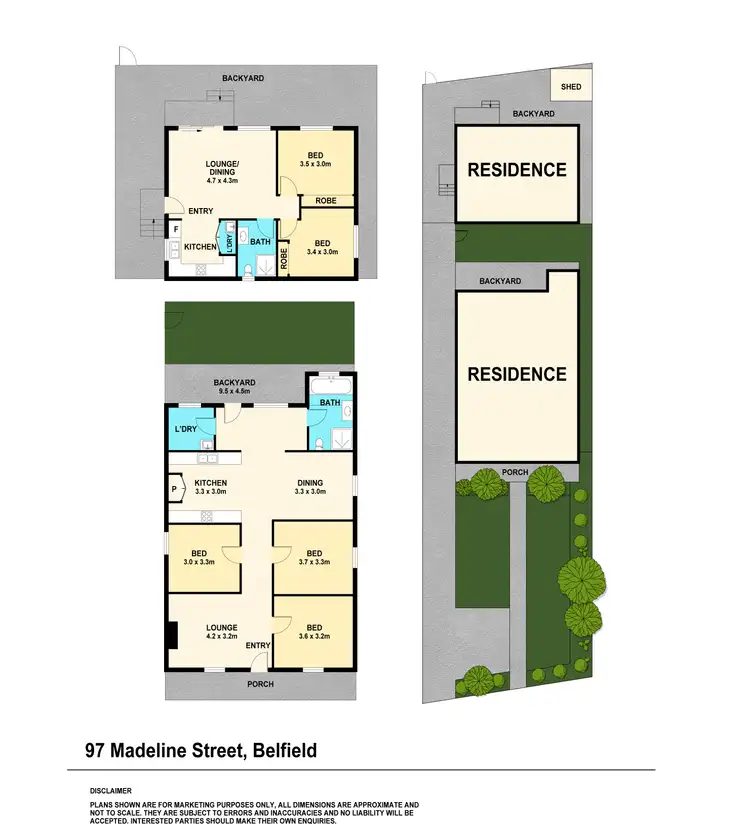 Floorplan of Homely house listing, 97 Madeline Street, Belfield NSW 2191