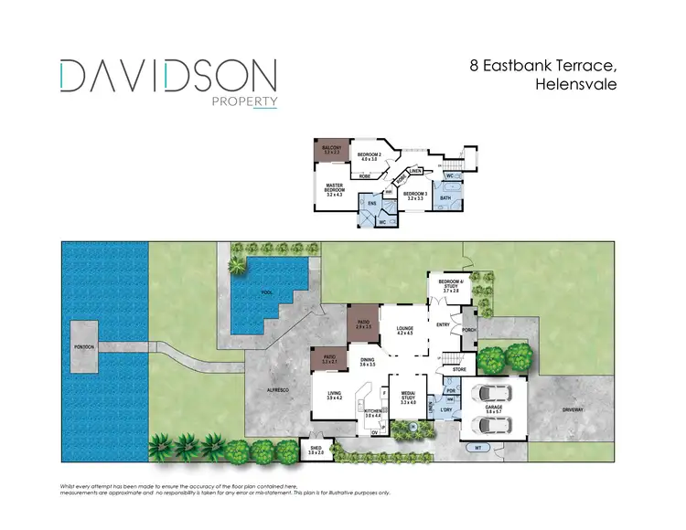 Floorplan of Homely house listing, 8 Eastbank Terrace, Helensvale QLD 4212