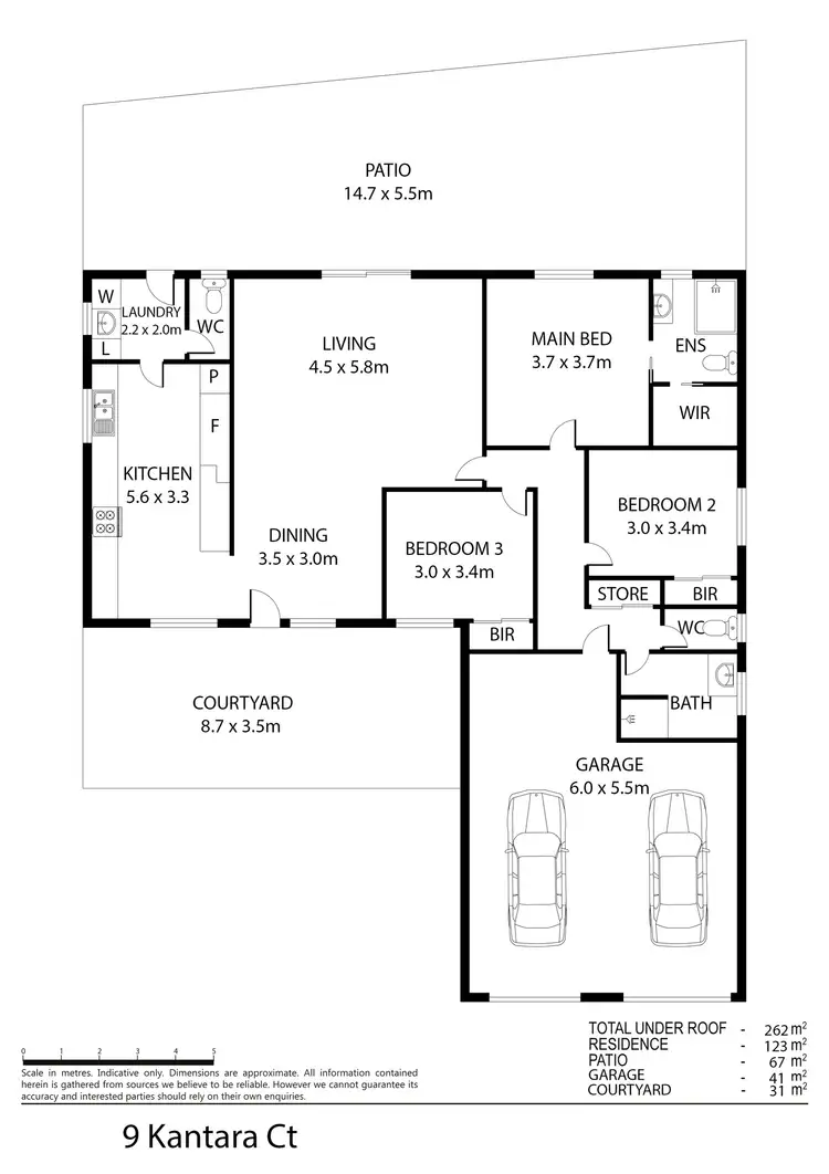 Floorplan of Homely house listing, 9 Kantara Court, Mundingburra QLD 4812