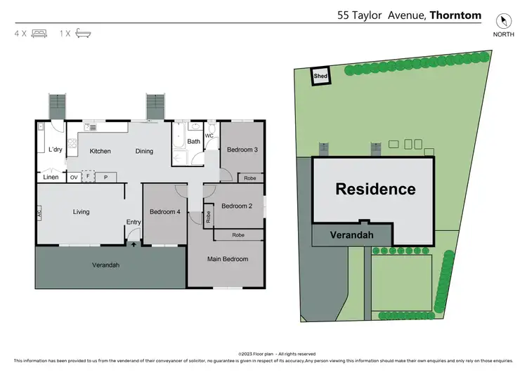 Floorplan of Homely house listing, 55 Taylor Avenue, Thornton NSW 2322