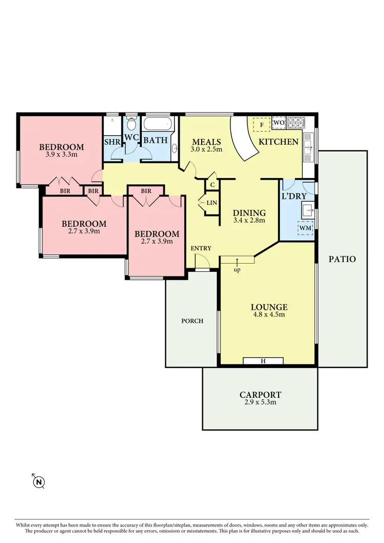 Floorplan of Homely house listing, 13 Obar Crescent, South Morang VIC 3752