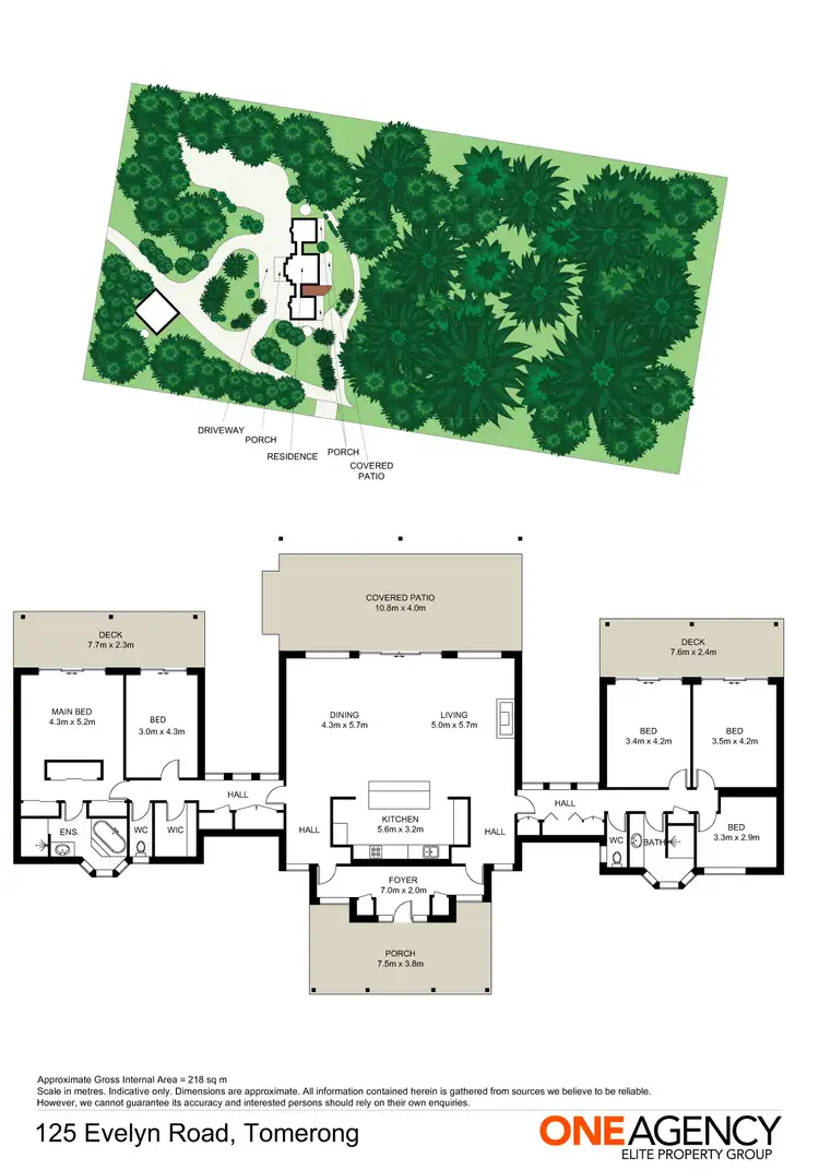 Floorplan of Homely rural property listing, 125 Evelyn Road, Tomerong NSW 2540