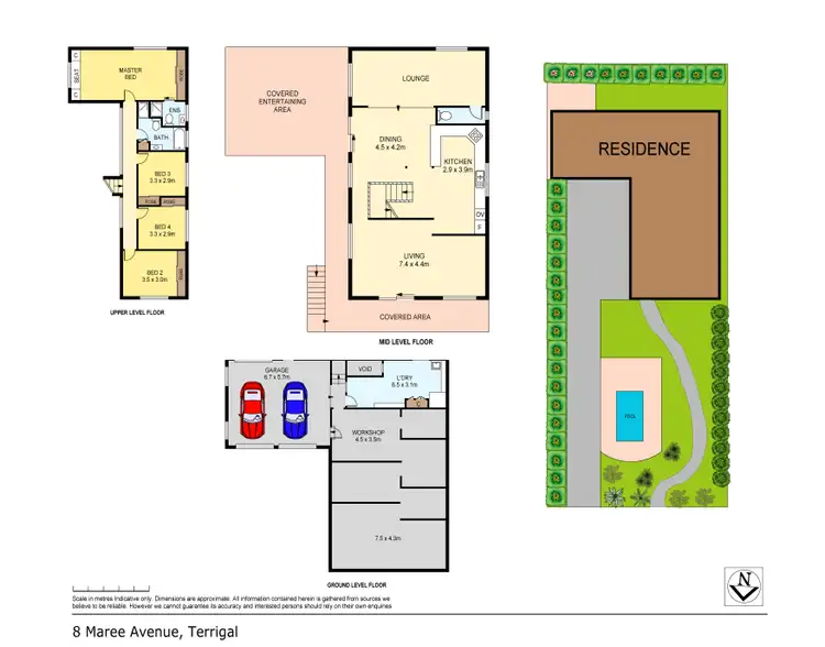Floorplan of Homely house listing, 8 Maree Avenue, Terrigal NSW 2260