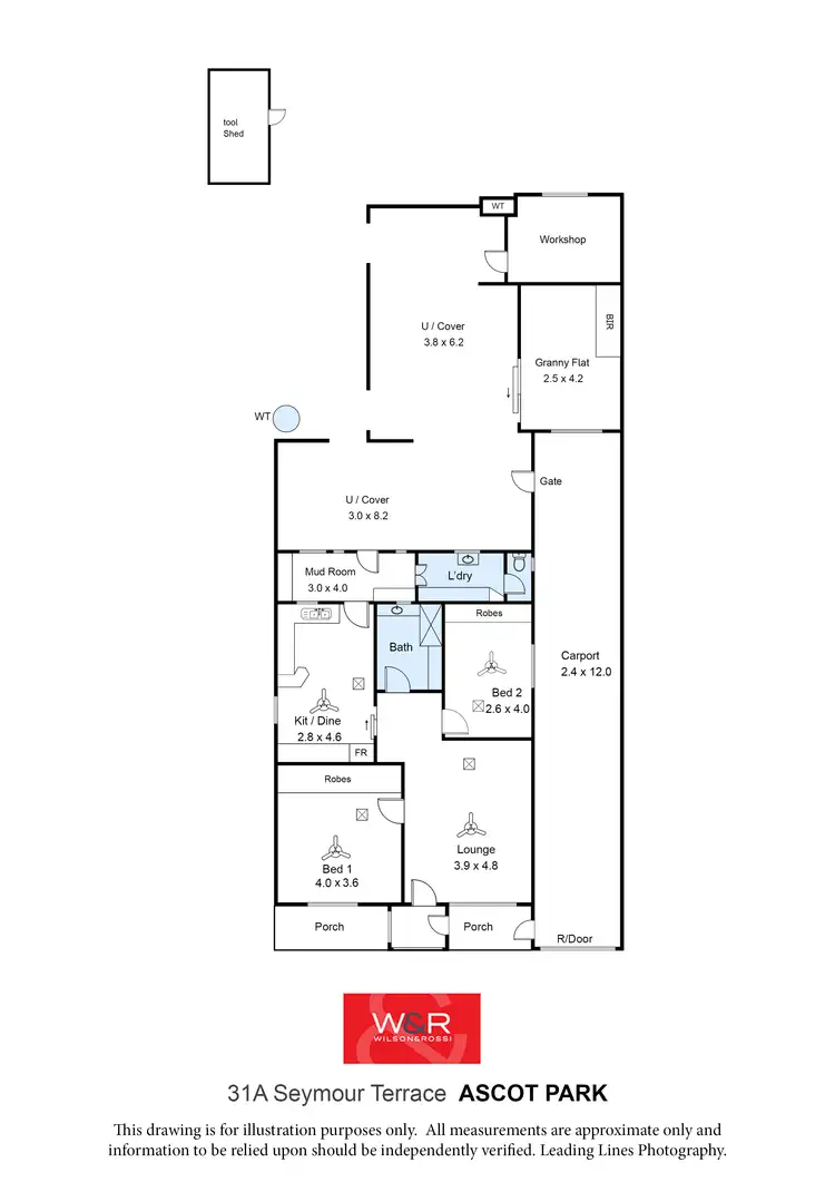 Floorplan of Homely house listing, 39A Seymour Terrace, Ascot Park SA 5043